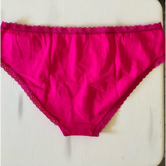 Victoria's Secret Low-Rise HipHugger Panties Bright Pink Size XL - Picture 4 of 4